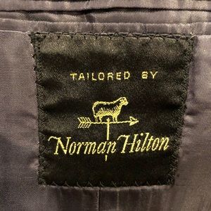 Norman Hilton Gray Suit EUC 44 Regular